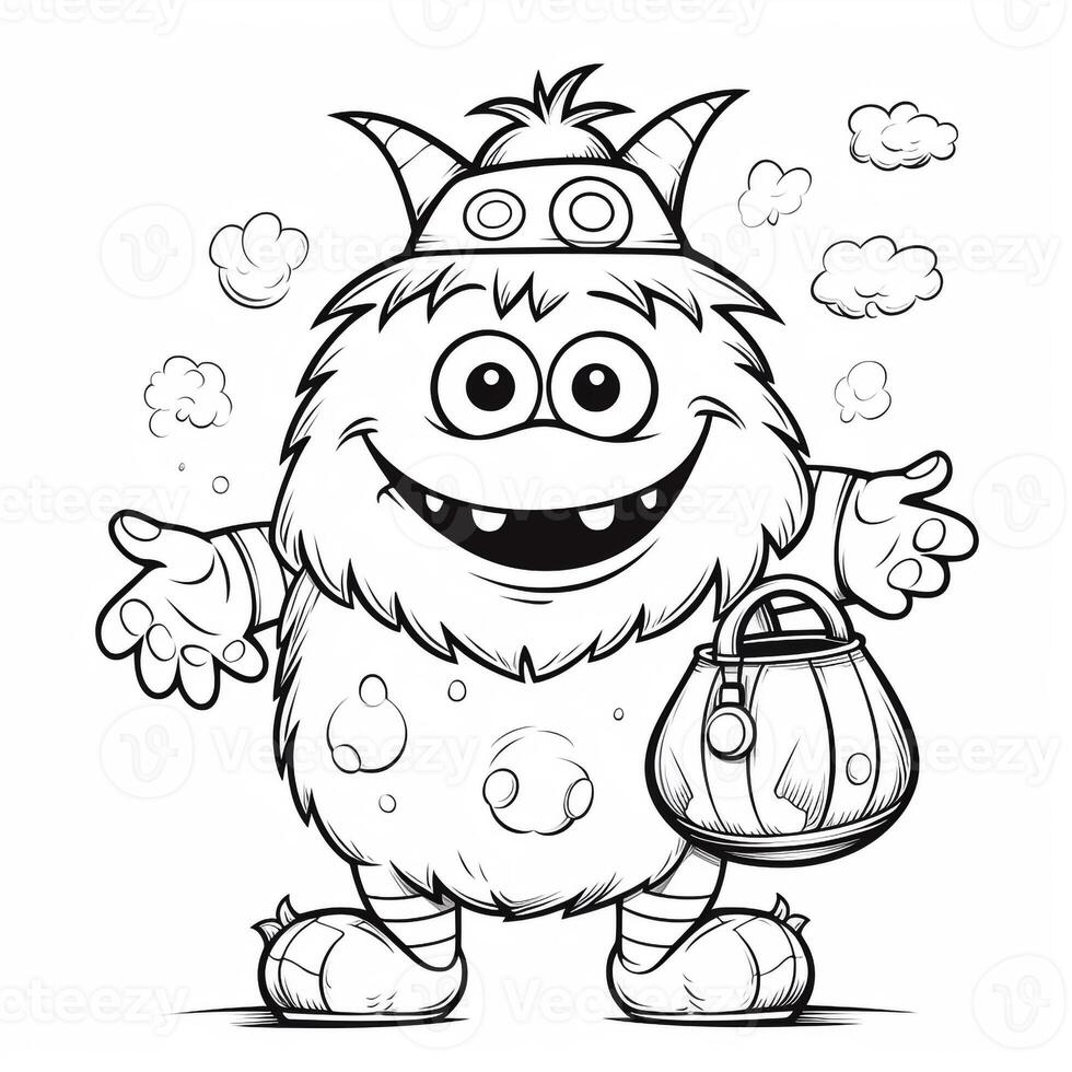 Halloween Coloring Pages photo