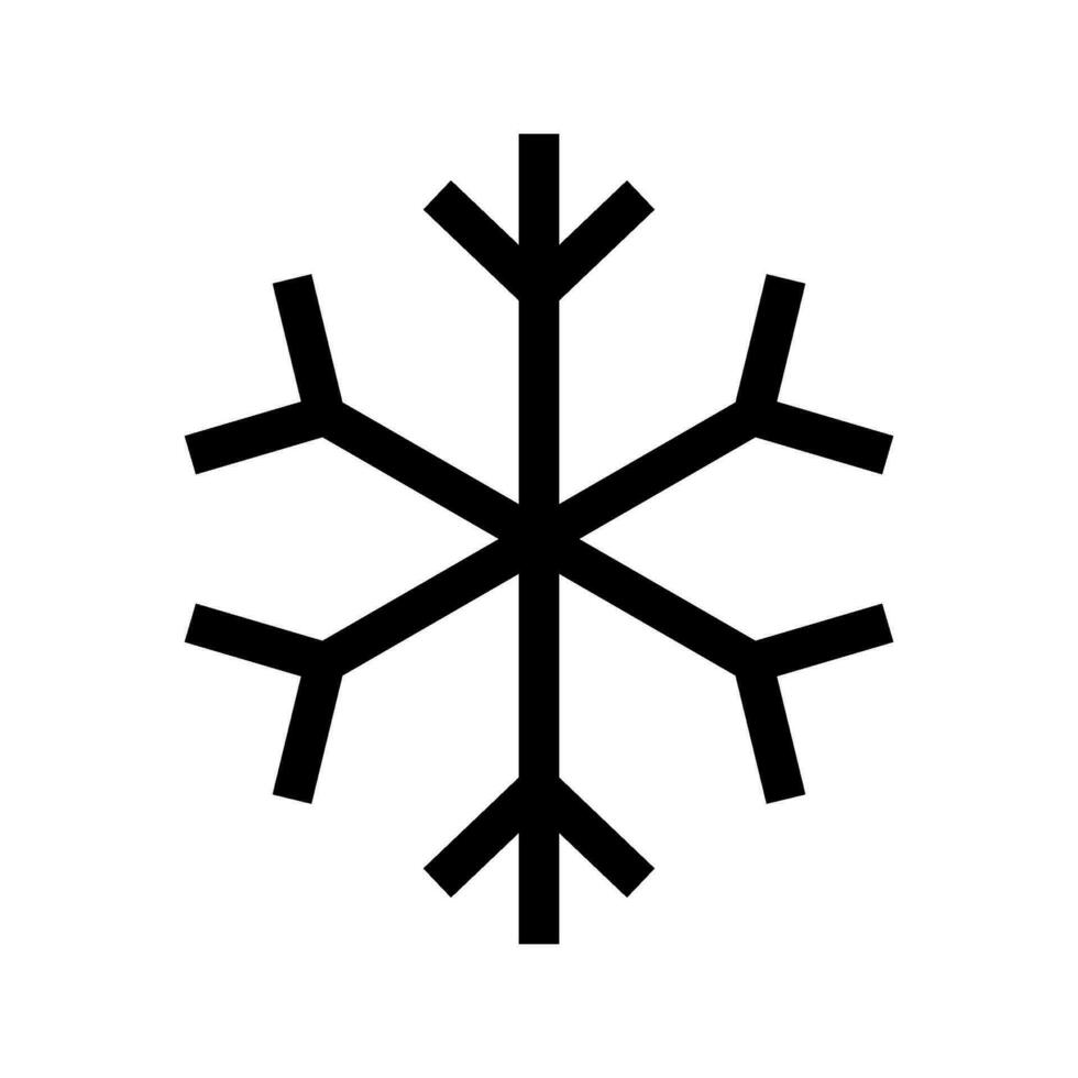 Snow Icon Vector Symbol Design Illustration