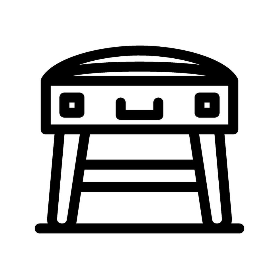 maleta icono vector símbolo diseño ilustración