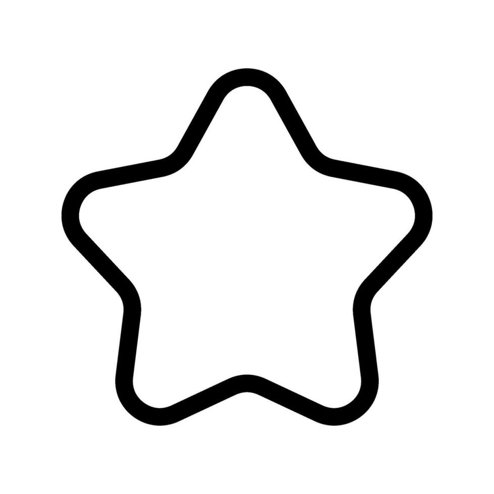 Star Icon Vector Symbol Design Illustration