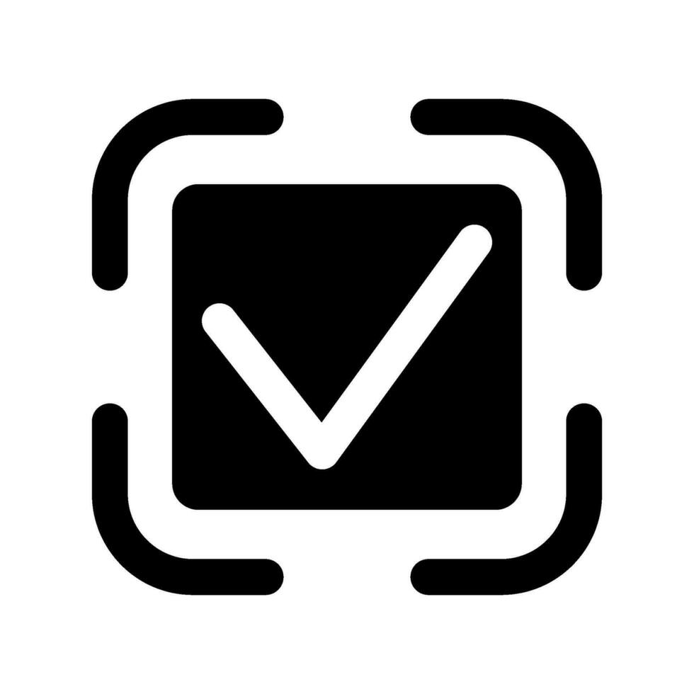 Done Icon Vector Symbol Design Illustration