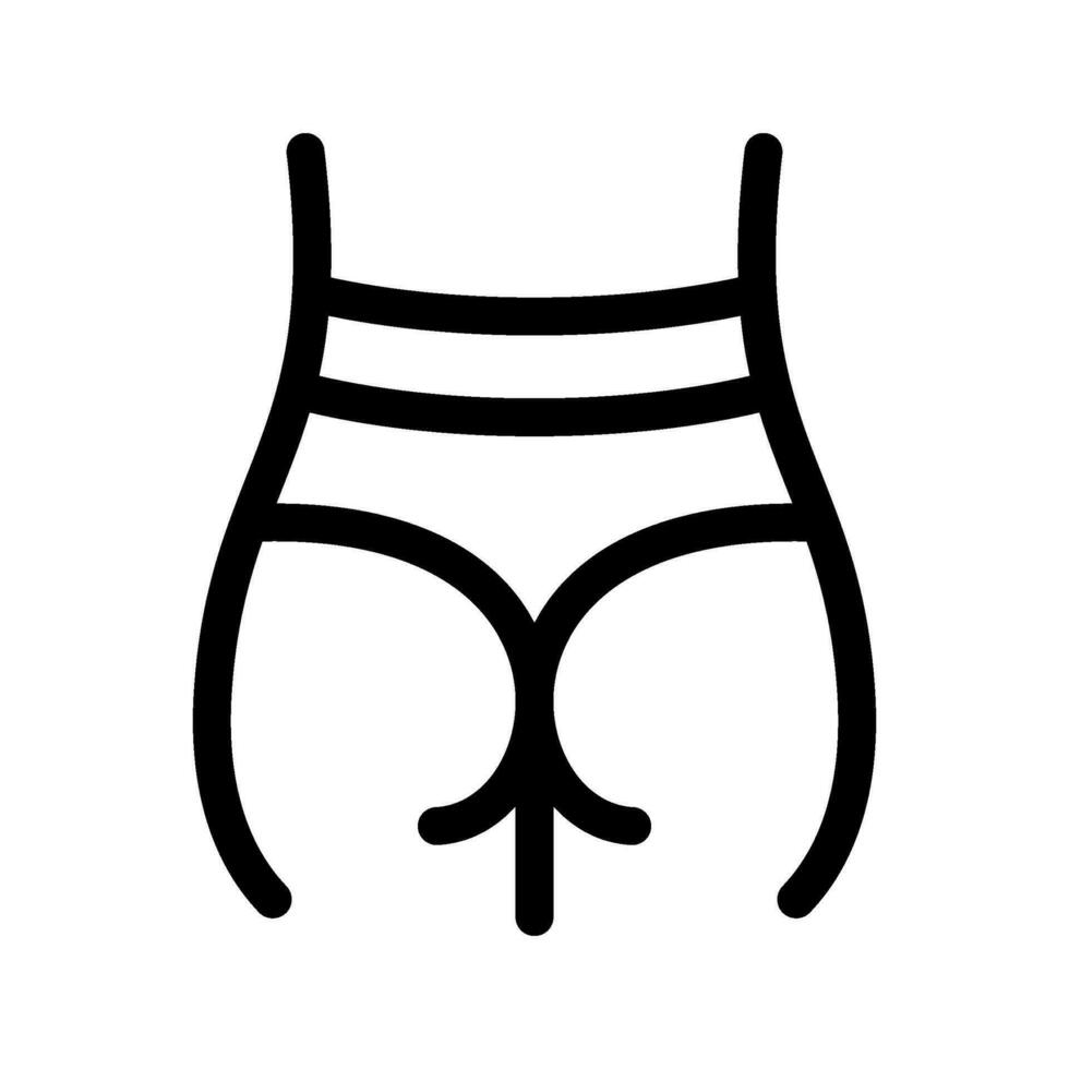 Panties Icon Vector Symbol Design Illustration