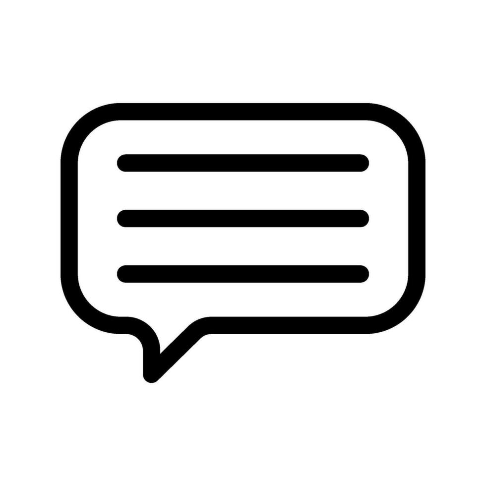 Speech Bubble Icon Vector Symbol Design Illustration