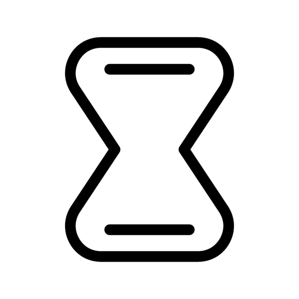 Hourglass Icon Vector Symbol Design Illustration