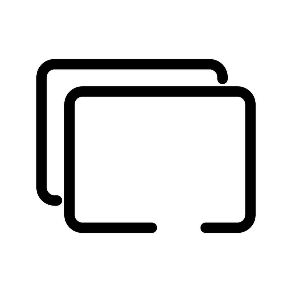 Frame Icon Vector Symbol Design Illustration