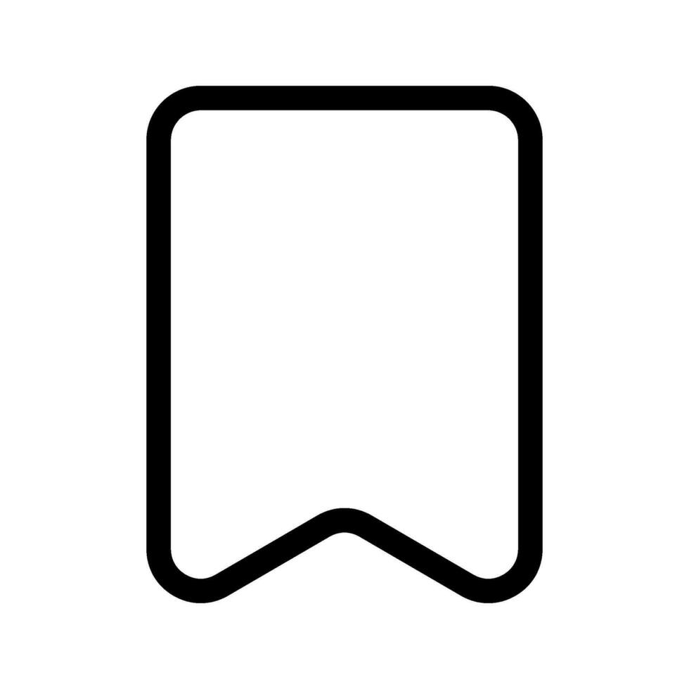 Bookmark Icon Vector Symbol Design Illustration