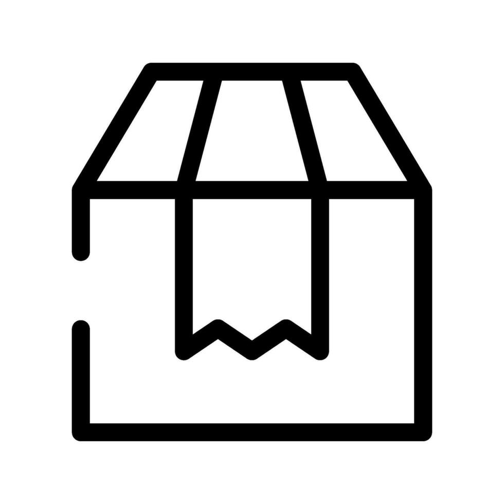 Package Icon Vector Symbol Design Illustration