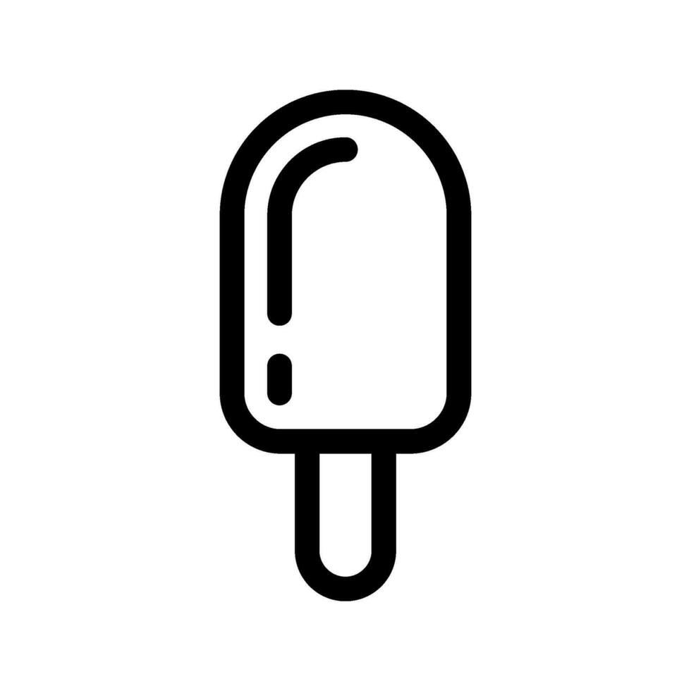 Ice Cream Icon Vector Symbol Design Illustration