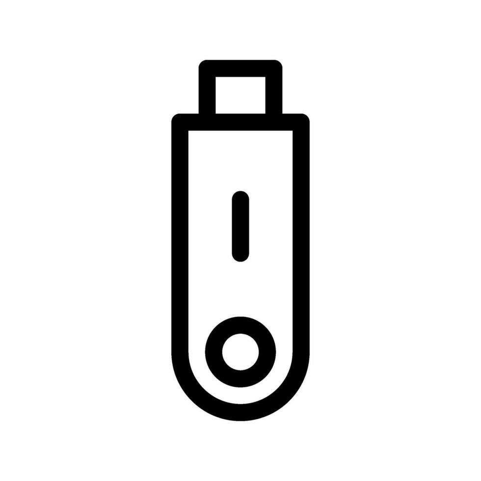 Flash Drive Icon Vector Symbol Design Illustration
