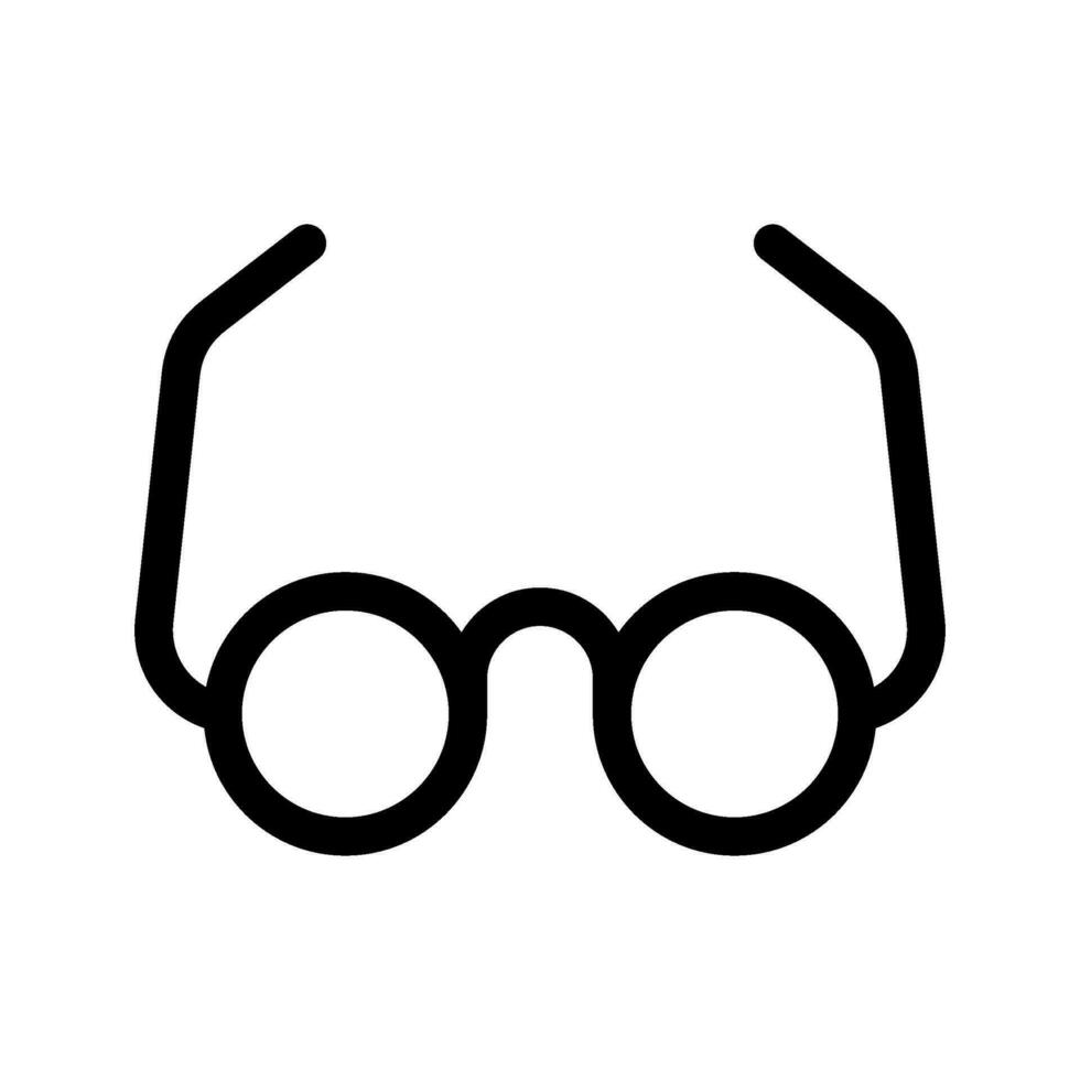 lentes icono vector símbolo diseño ilustración