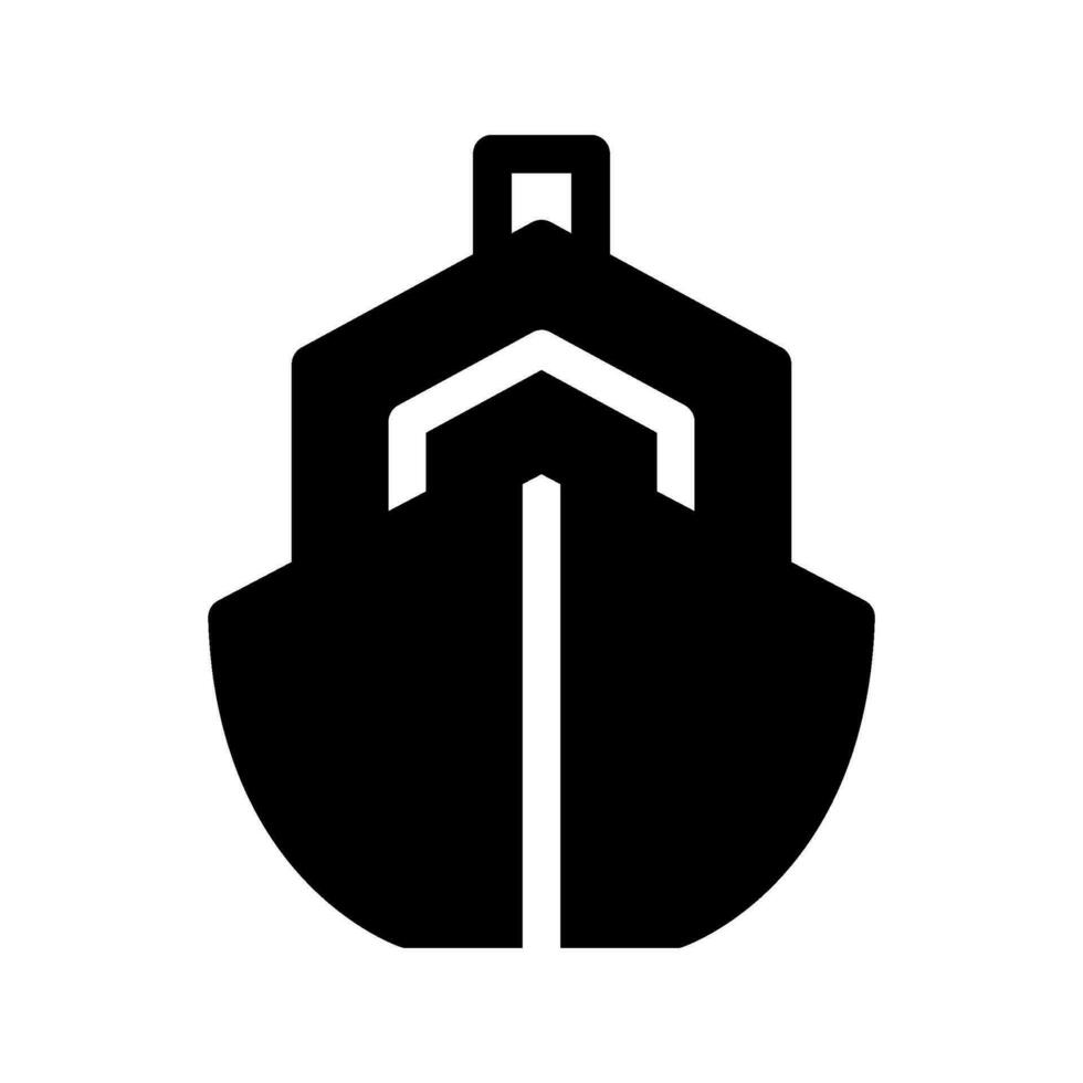 Ship Icon Vector Symbol Design Illustration