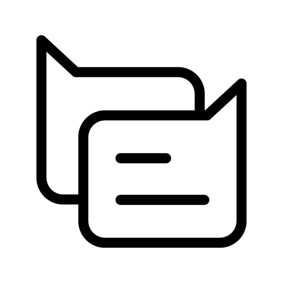 charla icono vector símbolo diseño ilustración