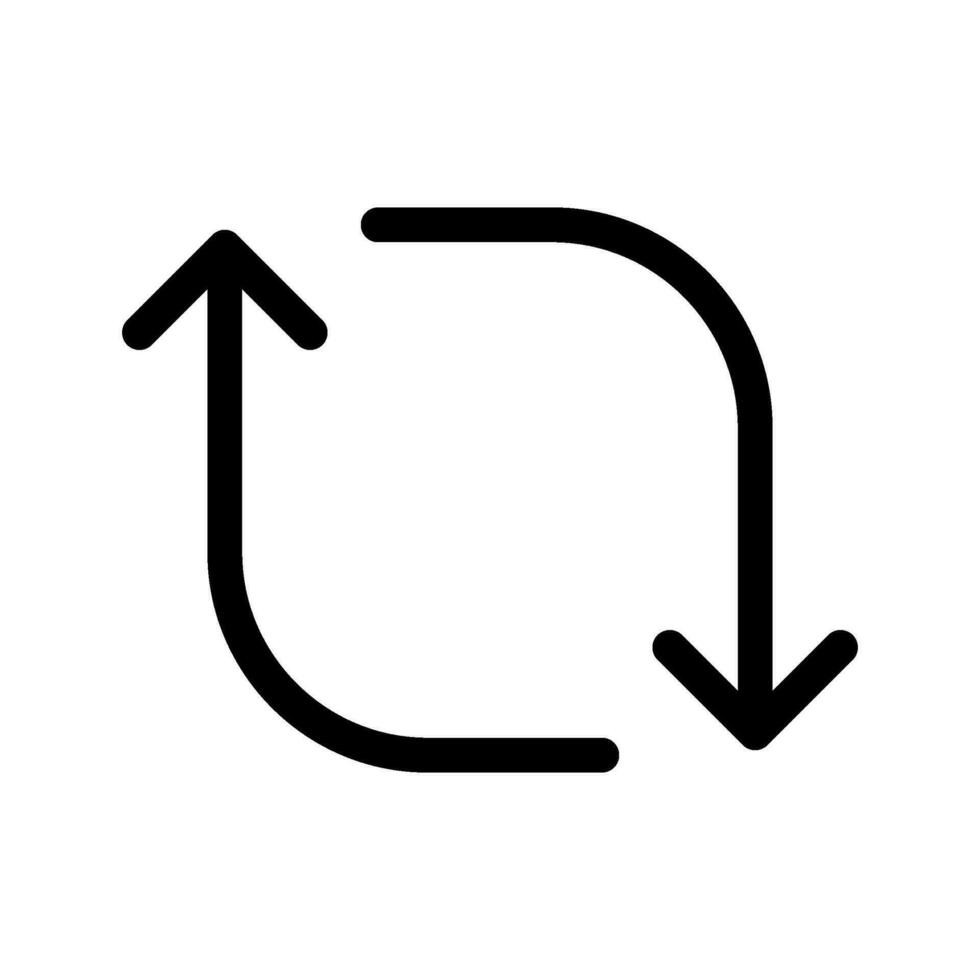 Reload Icon Vector Symbol Design Illustration
