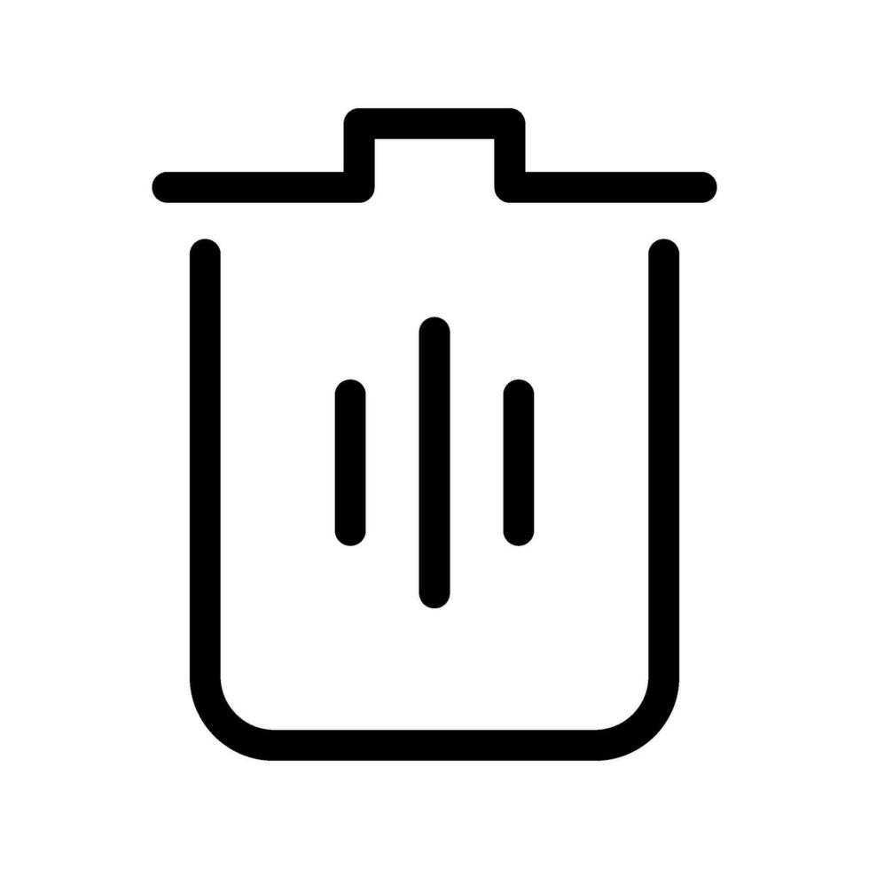 basura compartimiento icono vector símbolo diseño ilustración