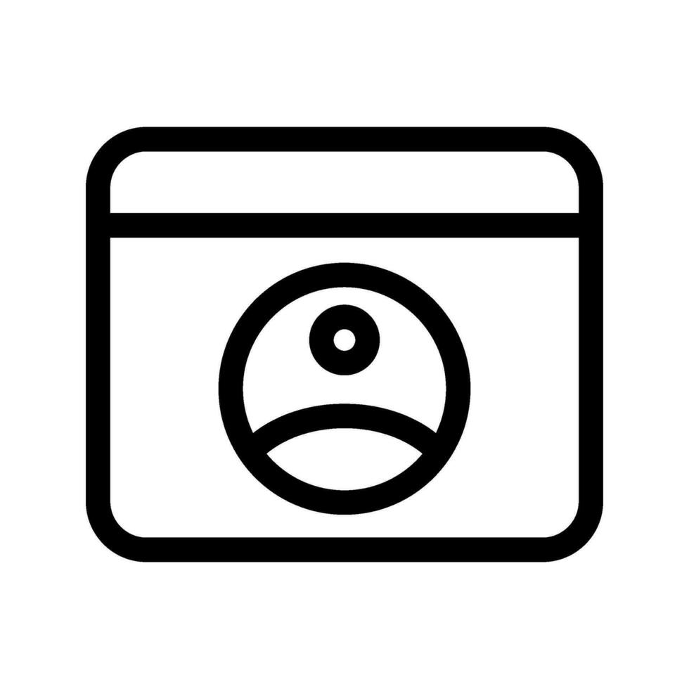 User Data Icon Vector Symbol Design Illustration