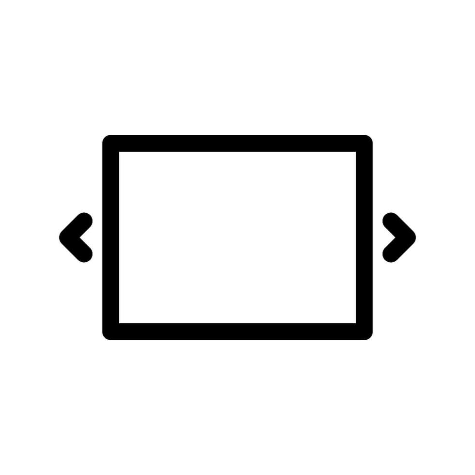 Image Slider Icon Vector Symbol Design Illustration