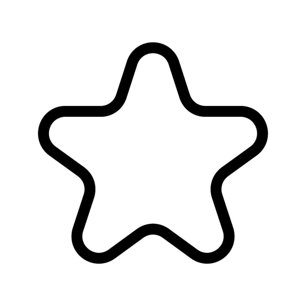 Star Icon Vector Symbol Design Illustration