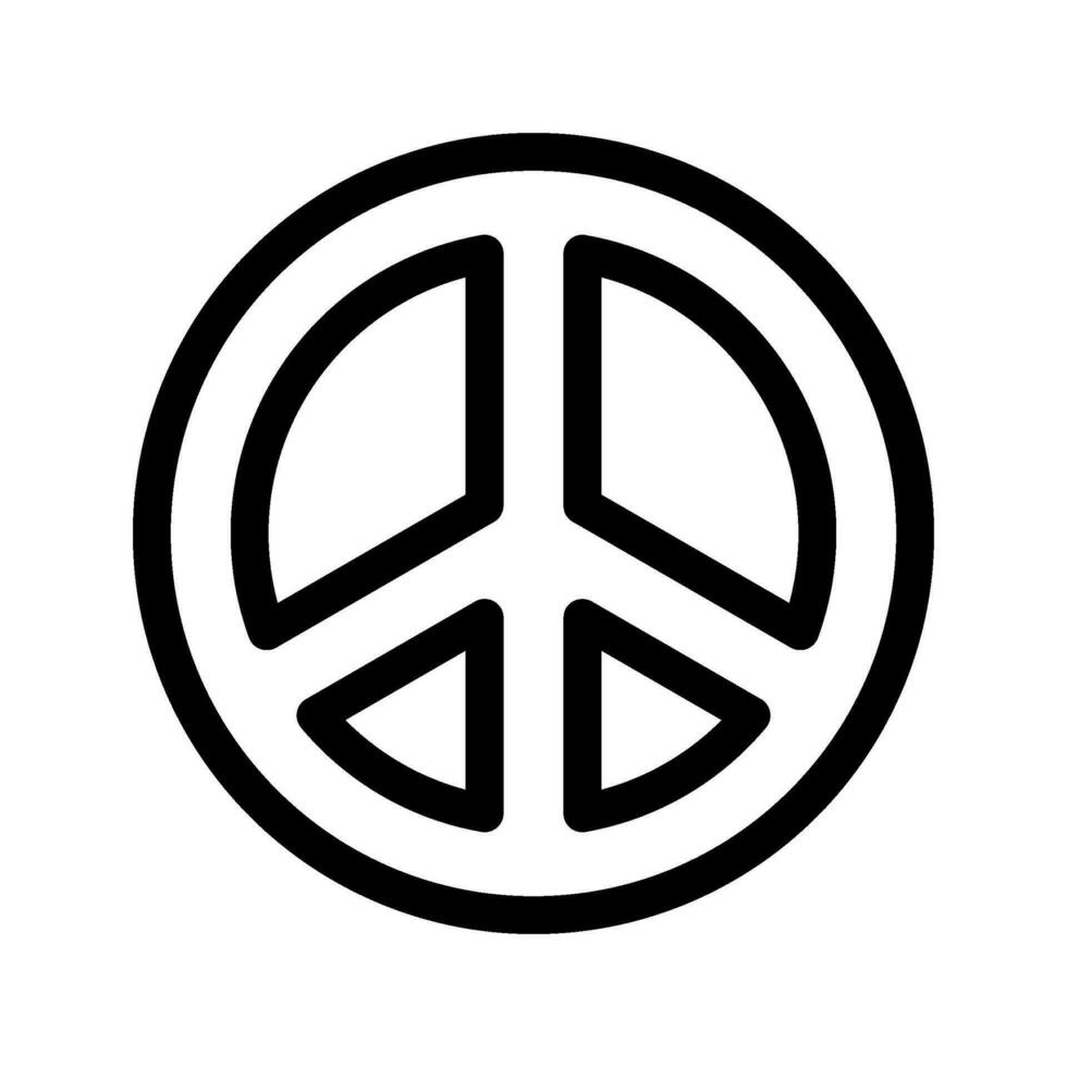 Peace Icon Vector Symbol Design Illustration