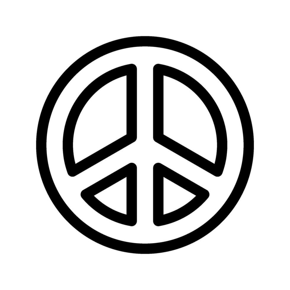 Peace Icon Vector Symbol Design Illustration