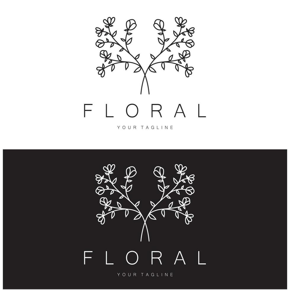 Elegant floral and leaf frame. Delicate botanical vector illustration for labels, spas, corporate identity, and wedding invitations