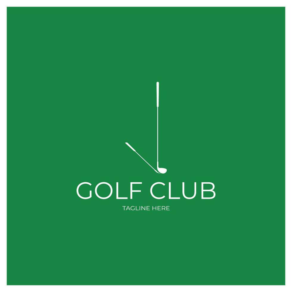 golf pelota logo, golf diseño palo logo, logo para profesional golf equipo, golf club, torneo, golf Tienda negocio, golf curso, evento vector