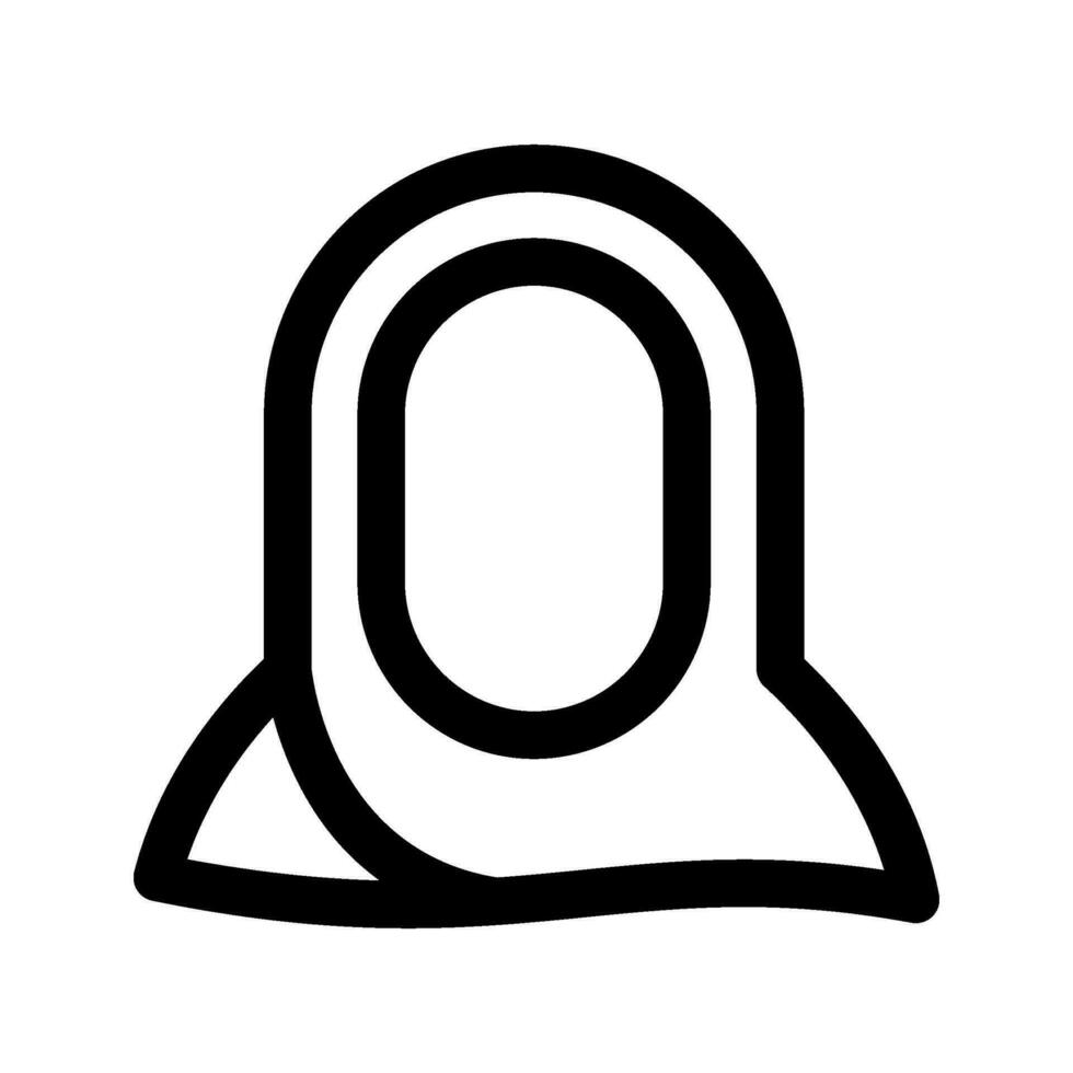 Arab Woman Icon Vector Symbol Design Illustration