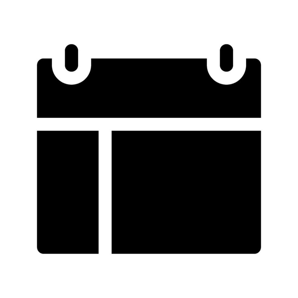 Schedule Icon Vector Symbol Design Illustration