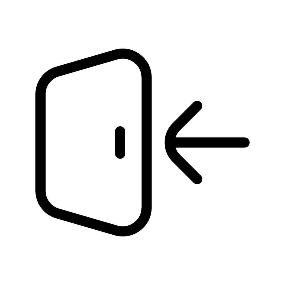 Sign In Icon Vector Symbol Design Illustration