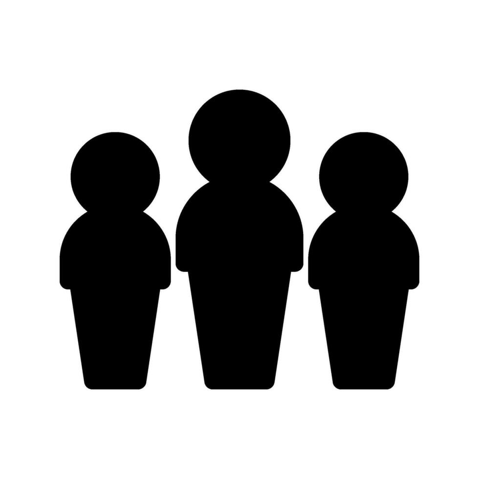 Community Icon Vector Symbol Design Illustration