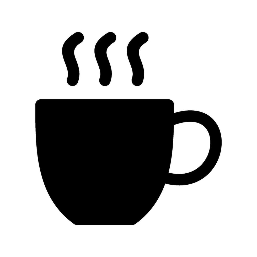 Hot Tea Icon Vector Symbol Design Illustration