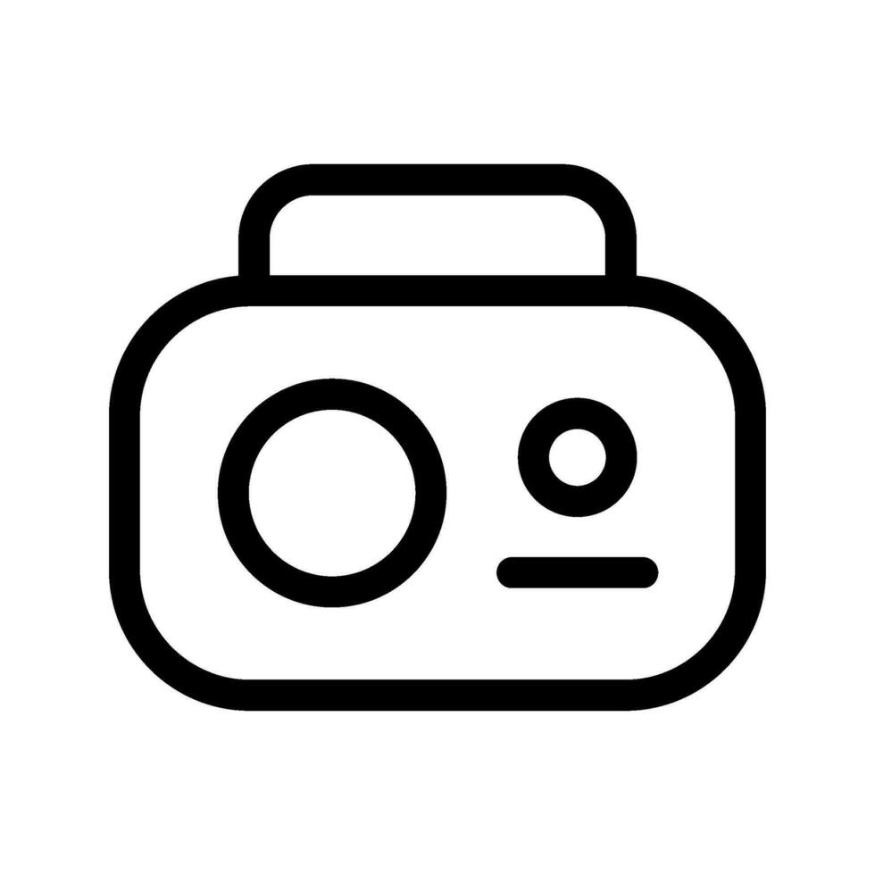 Radio Icon Vector Symbol Design Illustration