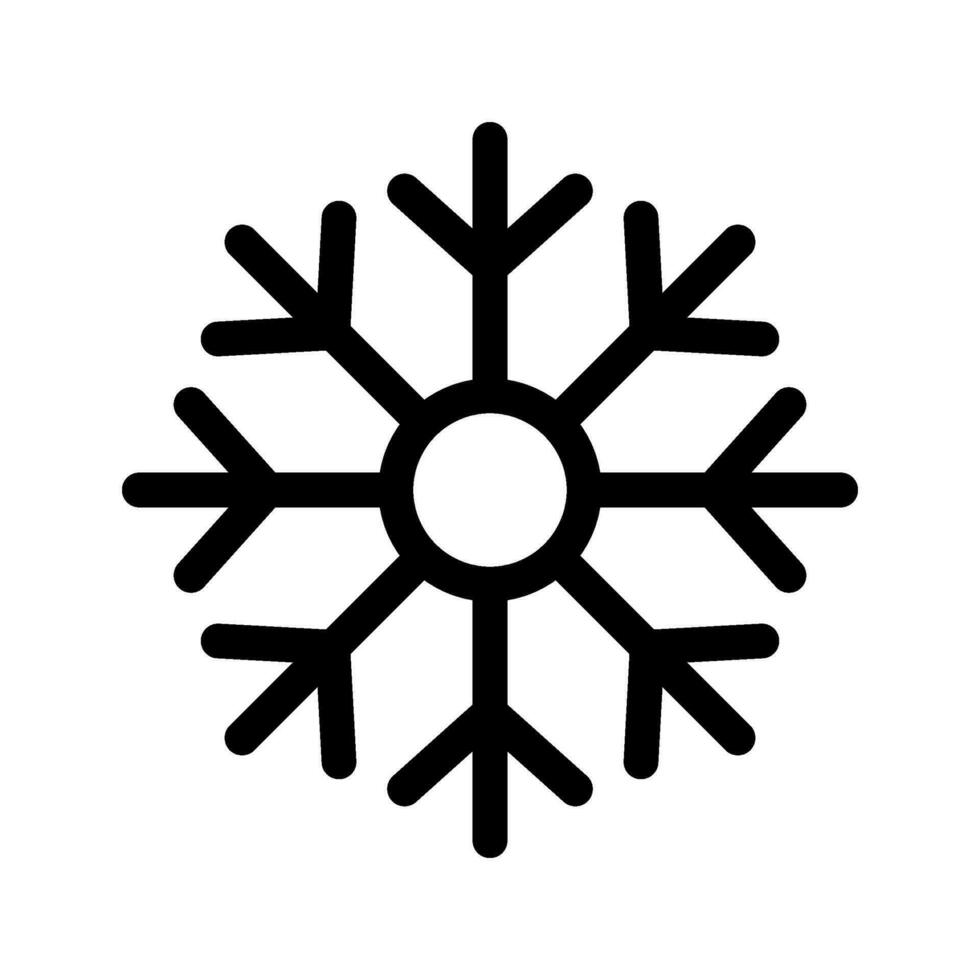 Snow Icon Vector Symbol Design Illustration