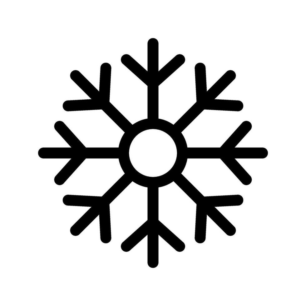 Snow Icon Vector Symbol Design Illustration