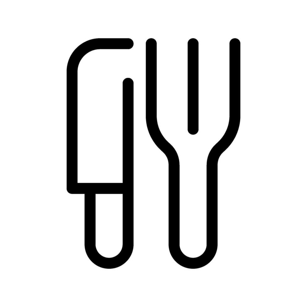 Cutlery Icon Vector Symbol Design Illustration