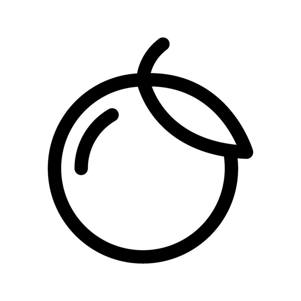 naranja icono vector símbolo diseño ilustración