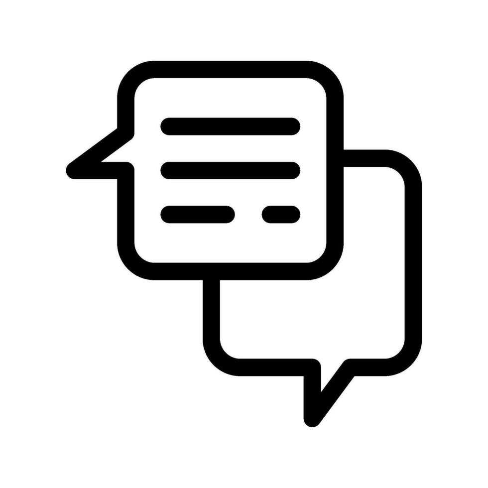 Talk Icon Vector Symbol Design Illustration