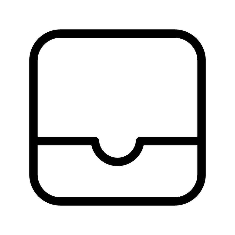 Inbox Icon Vector Symbol Design Illustration