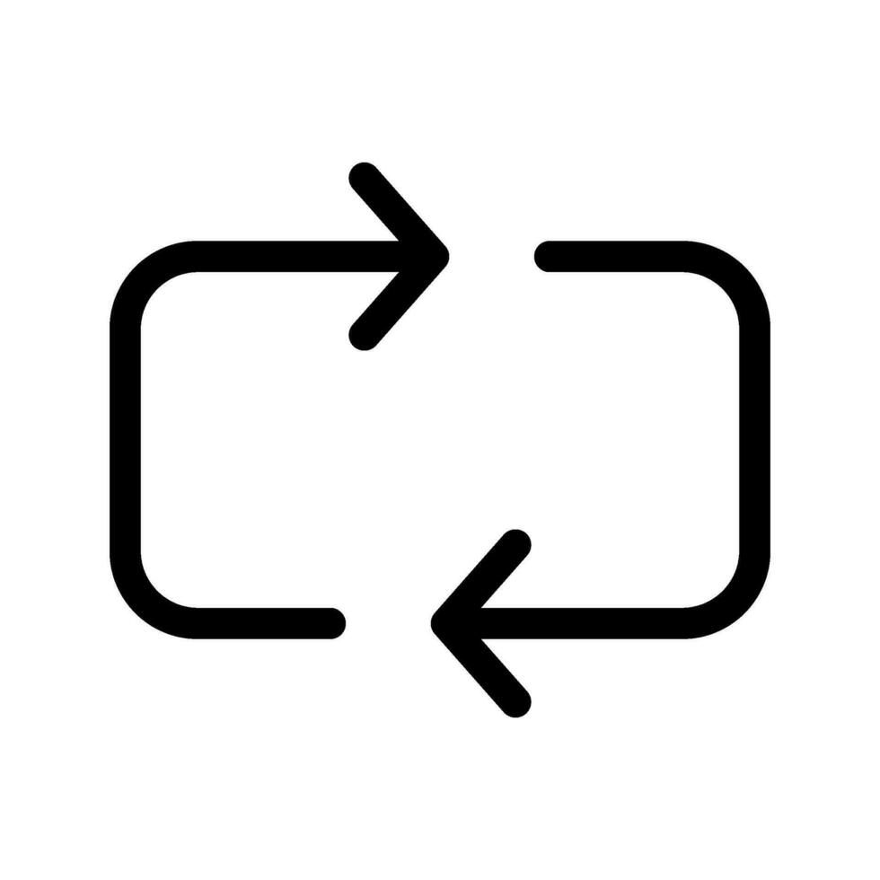 Reload Icon Vector Symbol Design Illustration