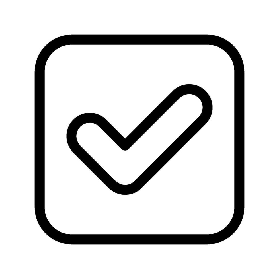 Checklist Icon Vector Symbol Design Illustration