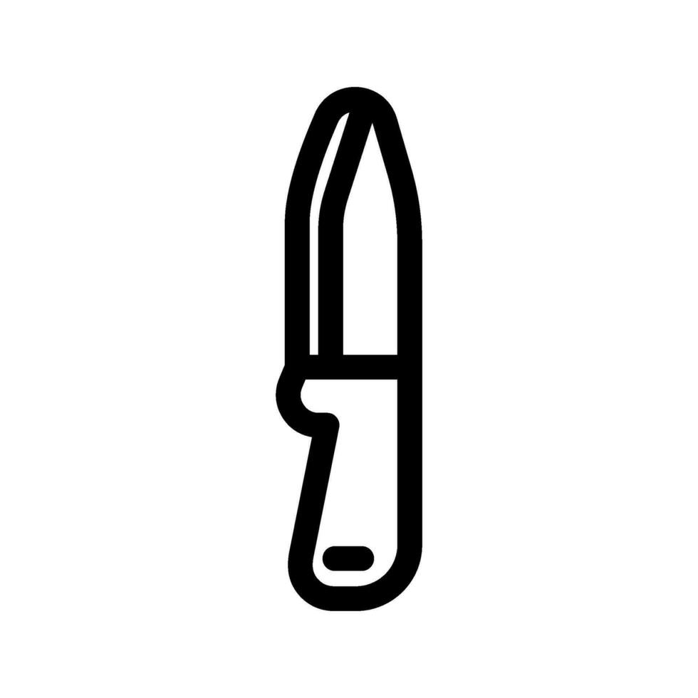 Knife Icon Vector Symbol Design Illustration