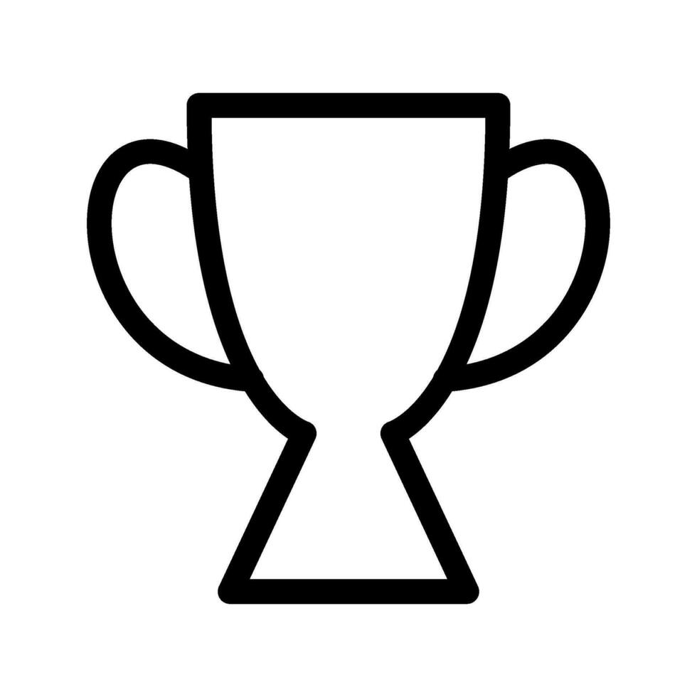 Trophy Icon Vector Symbol Design Illustration