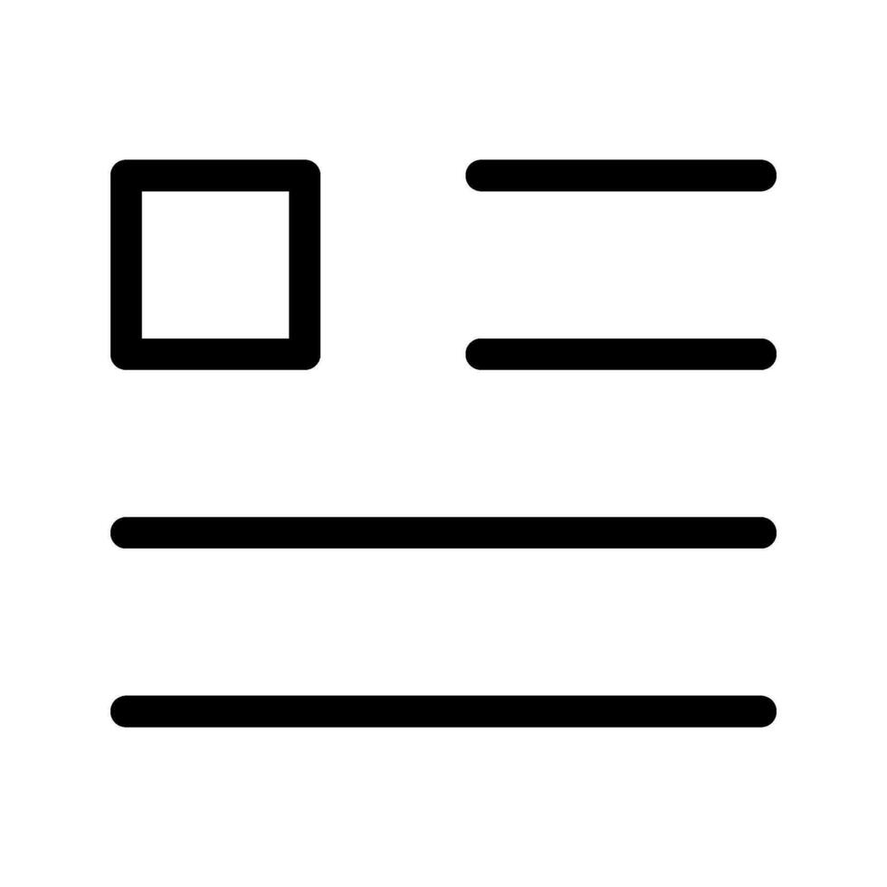 Text Icon Vector Symbol Design Illustration