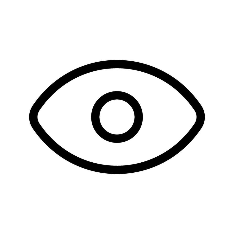 Eye Icon Vector Symbol Design Illustration