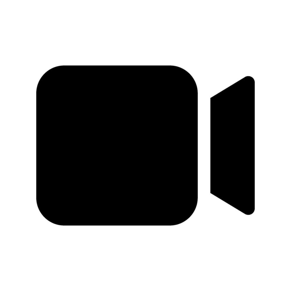 vídeo icono vector símbolo diseño ilustración