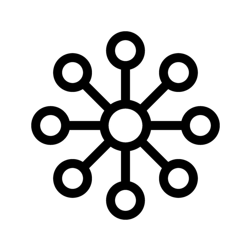 Network Icon Vector Symbol Design Illustration