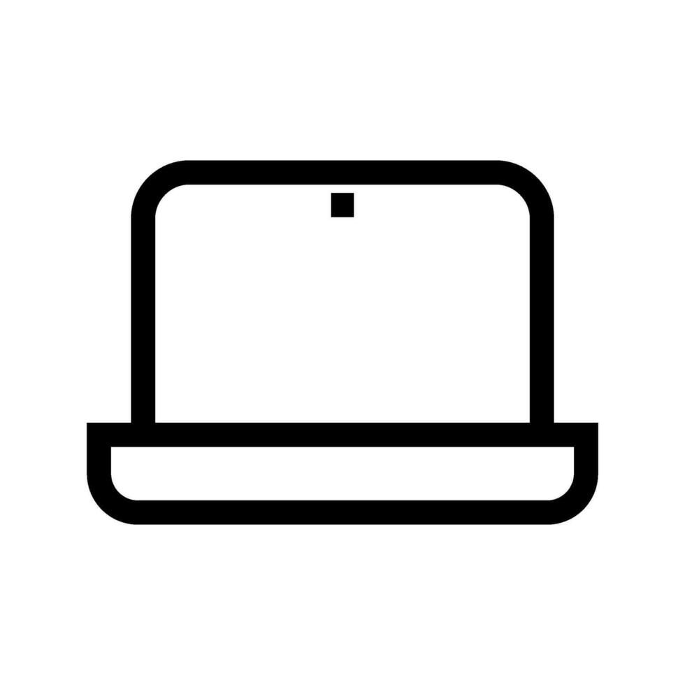 Laptop Icon Vector Symbol Design Illustration