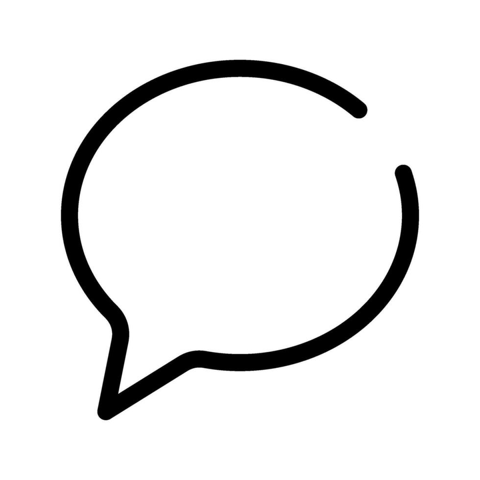 Speech Bubble Icon Vector Symbol Design Illustration