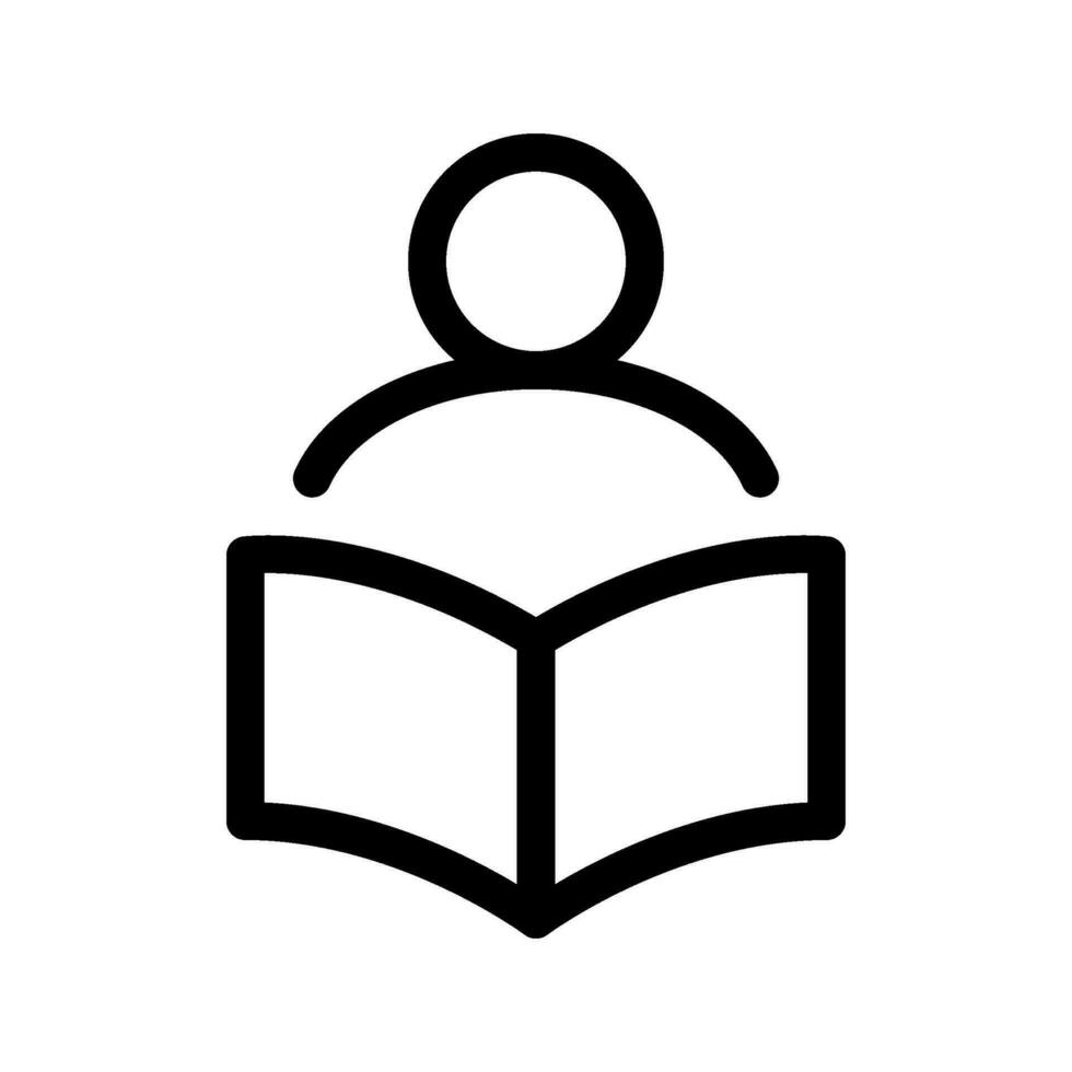 Learn Icon Vector Symbol Design Illustration