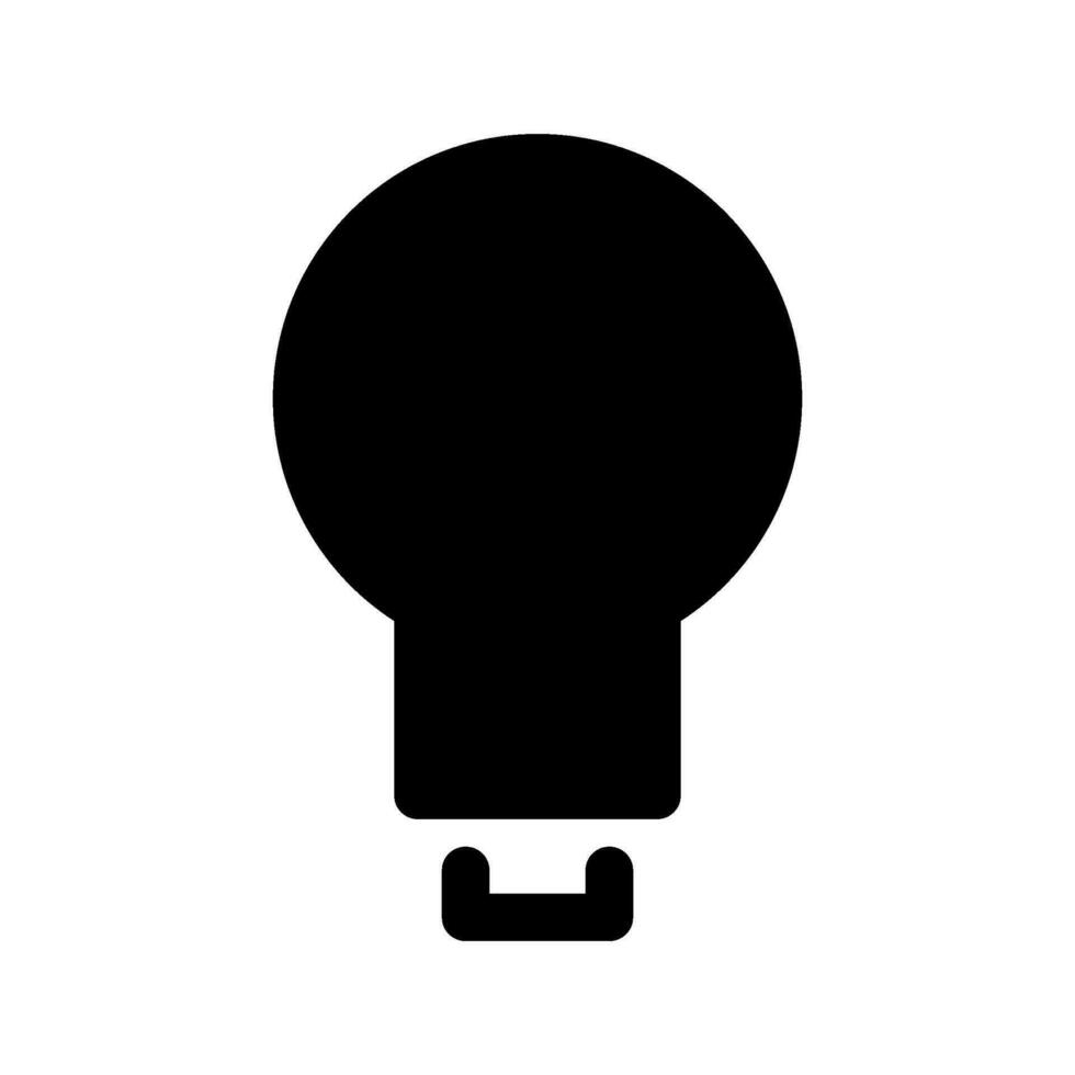 Light On Icon Vector Symbol Design Illustration