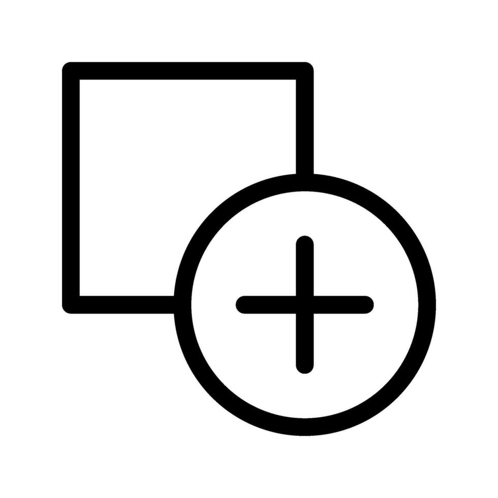 Add Icon Vector Symbol Design Illustration